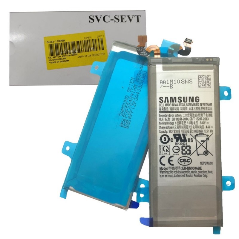 Samsung Original EB-BN950ABE Battery Service Pack for Galaxy Note 8 N950 Samsung Original EB-BN950ABE Battery Service Pack for Galaxy Note 8 N950