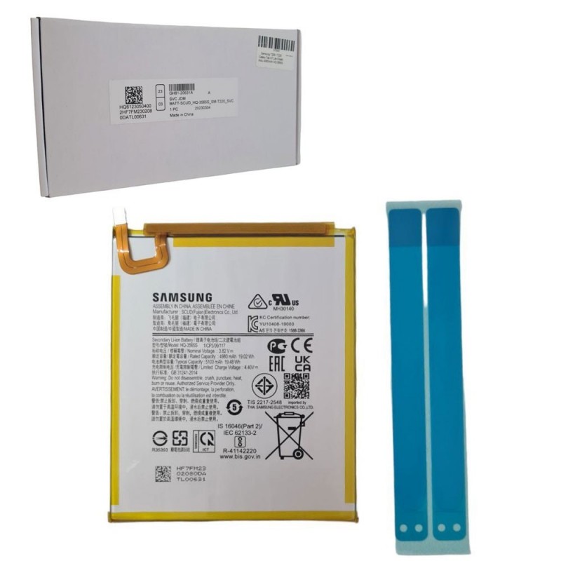 Samsung Service Pack Original Battery HQ-3565S For Galaxy TAB A7 LITE 4980 mAh | T220 T225