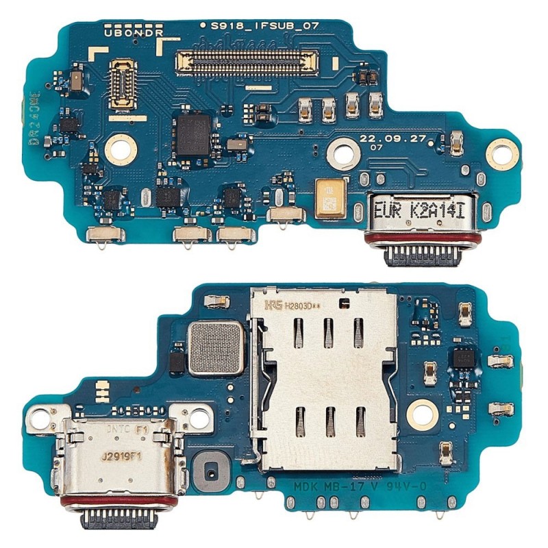 Samsung Service Pack Original Charging Connector | Charging Board For Galaxy S918 S23 ULTRA