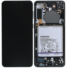 Photo of Samsung Service Pack LCD Display With Battery Included for Galaxy G996 S21 Plus 5G |&nbsp;Black - Samsung