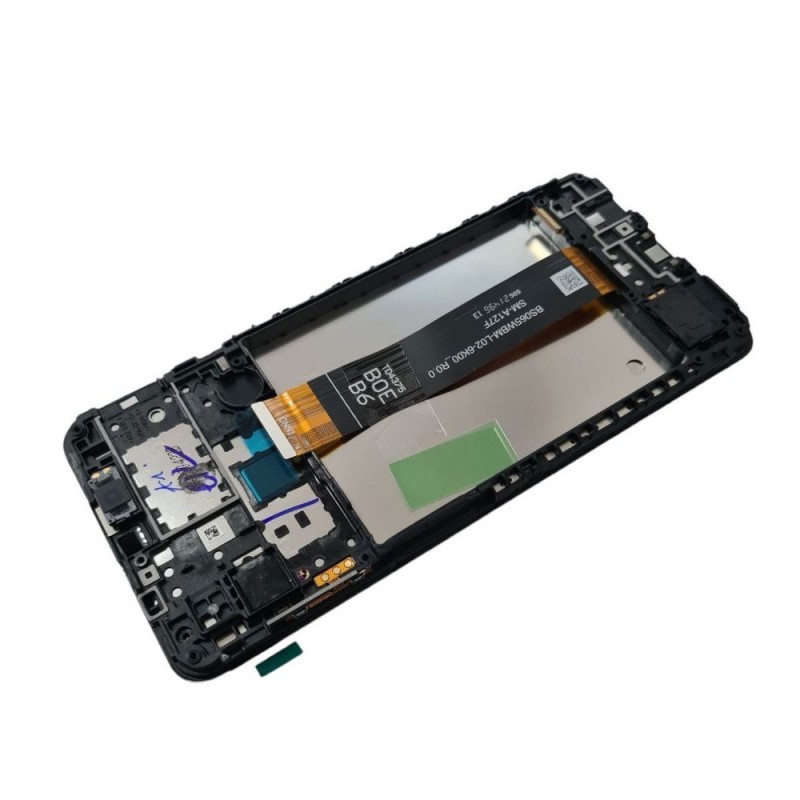  Samsung Service Pack Original LCD Display + Frame For Galaxy A12 2021 A127 - M12 M127 | FLAT BUOYS B6 A127F VERTICAL