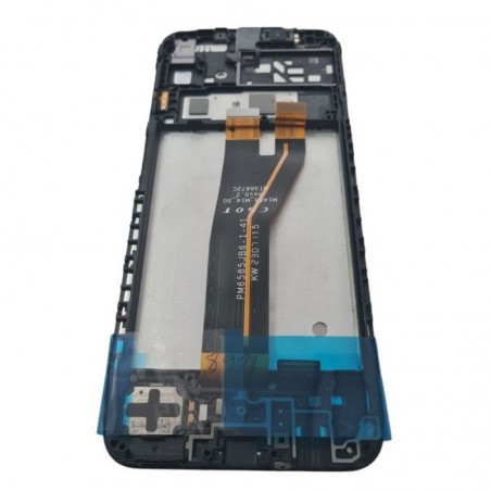 Samsung SERVICE PACK Display LCD ORIGINALE + Frame Per Galaxy A14 4G A145 | NON EU FLAT CSOT M146B / V04 TM A146B