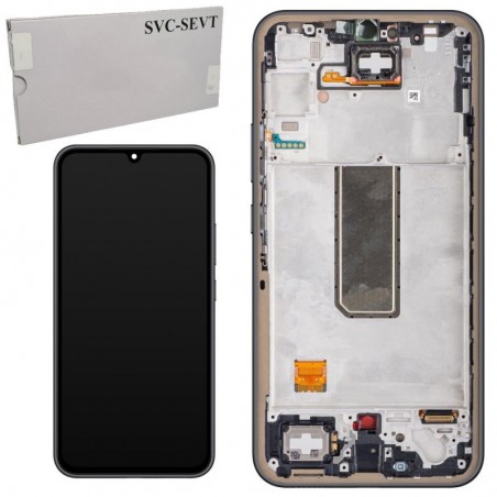 Foto di Samsung SERVICE PACK Display LCD ORIGINALE + Frame Per Galaxy A34 5G SM-A346 2023 | NERO - Samsung