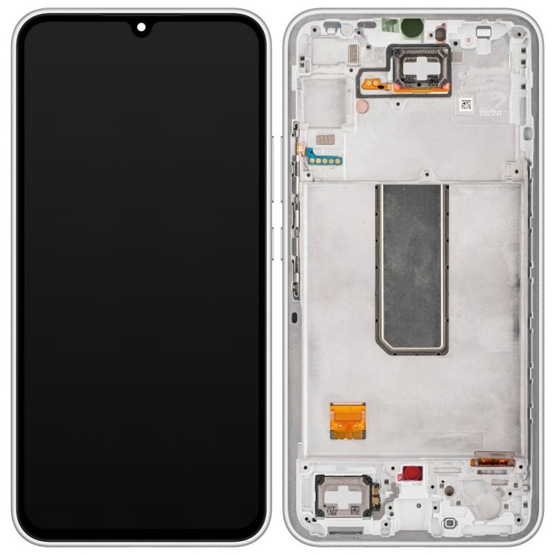 Samsung Service Pack Original LCD Display + Frame For Galaxy A34 5G SM-A346 2023 | Silver