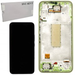 Product image Samsung SERVICE PACK Display LCD ORIGINALE + Frame Per Galaxy A34 5G SM-A346 2023 | Verde Chiaro