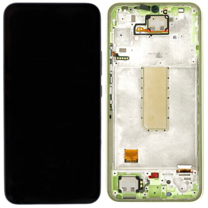 Samsung SERVICE PACK Display LCD ORIGINALE + Frame Per Galaxy A34 5G SM-A346 2023 | Verde Chiaro