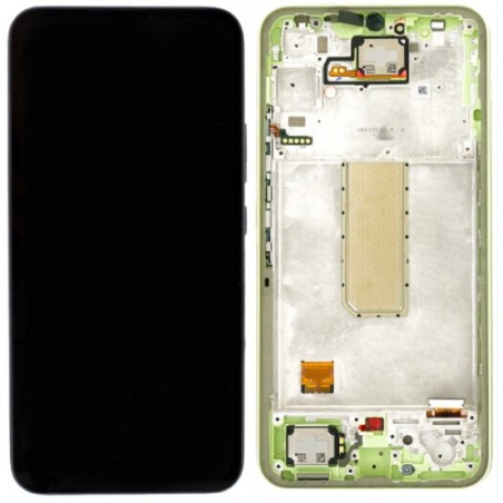 Samsung Service Pack Original LCD Display + Frame for Galaxy A34 5G SM-A346 2023 | Light Green