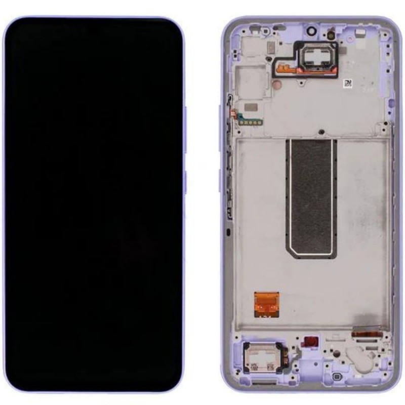 Samsung SERVICE PACK Display LCD ORIGINALE + Frame Per Galaxy A34 5G SM-A346 2023 | Viola