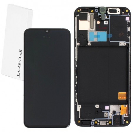 Discover Samsung Service Pack LCD Display for Galaxy A405 A40 | Black details