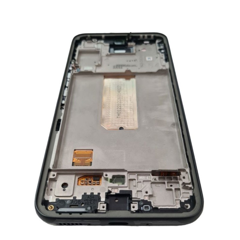 Samsung SERVICE PACK Display LCD ORIGINALE + Frame Per Galaxy A54 5G SM-A546 | Nero