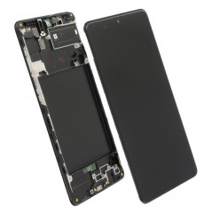 Discover Samsung Service Pack Lcd for Galaxy A715 A71 Black details