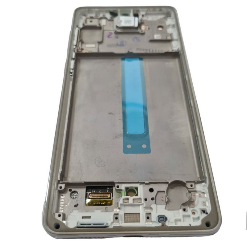 Samsung Service Pack Original LCD Display + Frame For Galaxy A73 5G SM-A736 | White