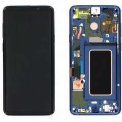 Acquista Samsung SERVICE PACK Display LCD ORIGINALE + Frame Per Galaxy G965 S9+ Plus | Blue su Smartness
