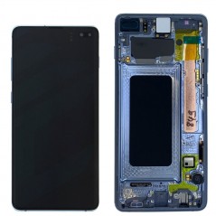 Immagine prodotto Samsung SERVICE PACK Display LCD ORIGINALE + Frame Per Galaxy G975 S10+ Plus | Prism Blue