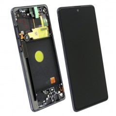 Samsung Service Pack Original LCD Display + Frame For Galaxy N770 Note 10 Lite | Black