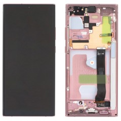 Samsung Service Pack Original LCD Display + Frame For Galaxy Note 20 Ultra 4G 5G SM-N986 N985 | Mystic Bronze