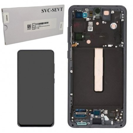 Acquista Samsung SERVICE PACK Display LCD ORIGINALE + Frame Per Galaxy S21 FE 5G G990B | Nero Gray su Smartness