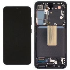 Samsung Service Pack Original LCD Display + Frame For Galaxy S23 S911 | Black