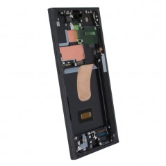 Acquista Samsung SERVICE PACK Display LCD ORIGINALE + Frame Per Galaxy S23 Ultra 5G S918 | Nero in vendita