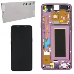 Scopri Samsung SERVICE PACK Display LCD ORIGINALE + Frame Per Galaxy SM-G960 S9 Viola Purple in dettaglio