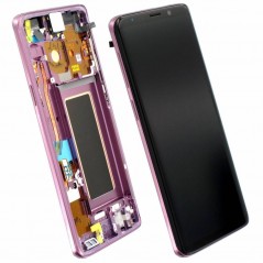 Scopri Samsung SERVICE PACK Display LCD ORIGINALE + Frame Per Galaxy SM-G960 S9 Viola Purple in dettaglio