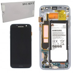 Product image Samsung LCD Service Pack + Battery for Galaxy G935 S7 Edge |&nbsp;Black