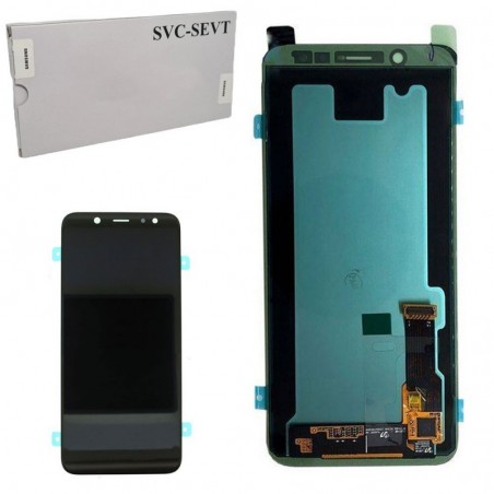 Discover Samsung Service Pack LCD for Galaxy A605 A6 + Plus Black details