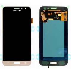 Scopri Samsung Service Pack LCD Per Galaxy J320 J3 2016 Gold in dettaglio
