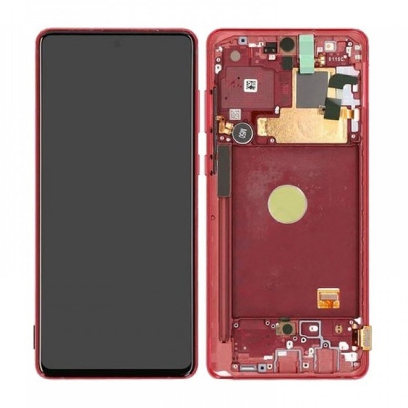 Samsung Service Pack LCD For Galaxy N770 Note 10 Lite Red