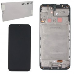 Acquista Samsung SERVICE PACK Display LCD ORIGINALE + Frame Per Galaxy A245 A24 4G | Nero su Smartness