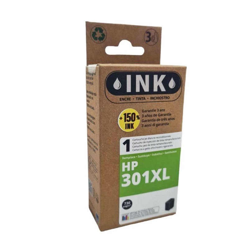 INK Cartridge 301XL for HP 730 pages Black