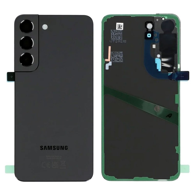Samsung Back Cover Originale Service Pack per Galaxy S22 S901B | Phantom Black