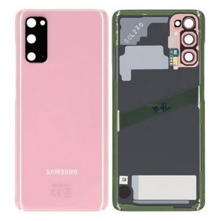 Samsung Back Cover Original Service Pack for Galaxy S20 G980F - G981F | Cloud Pink