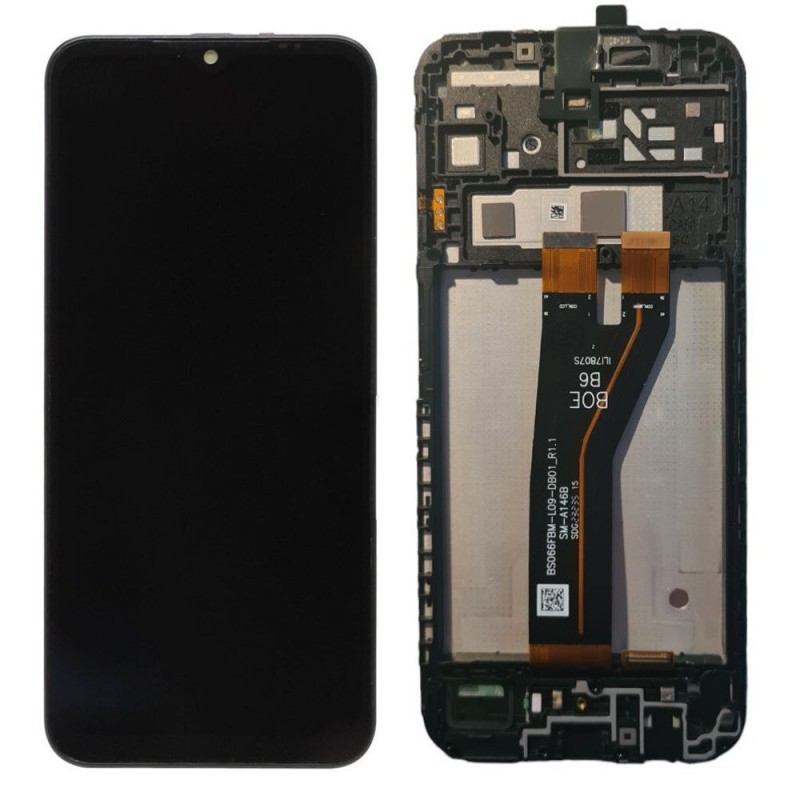 LCD Display + Frame For Samsung Galaxy A14 5G SM-A146 | FLAT BOE B6 SM-A146B