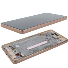 Discover Samsung Service Pack Display LCD + Frame Per Galaxy A536 A53 5G | Gold details