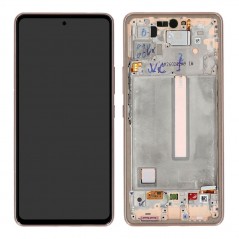 Samsung Samsung Service Pack Display LCD + Frame Per Galaxy A536 A53 5G | Gold for sale