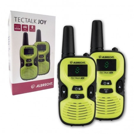 Acquista Albrecht Midland TecTalk Joy Doppio Walkie Talkie Radio Ricetrasmettitori | Giallo Nero su Smartness