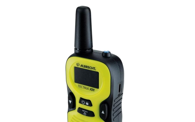Albrecht Midland TecTalk Joy Double Walkie Talkie Radio Transceivers | Yellow Black