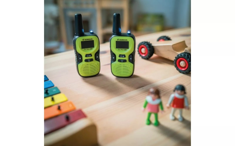 Albrecht Midland TecTalk Joy Doppio Walkie Talkie Radio Ricetrasmettitori | Giallo Nero