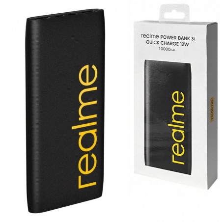 Scopri REALME Power Bank 3i Quick Charge 12W 10000 mAh | Nero in dettaglio
