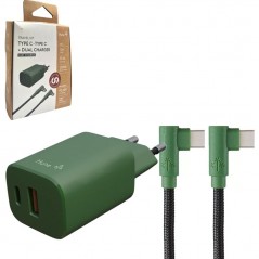 Compra HUNE Adattatore USB A - Type C + Cavo di Ricarica Type-C - Type-C Fast Charge PD 3A | 1.2m online