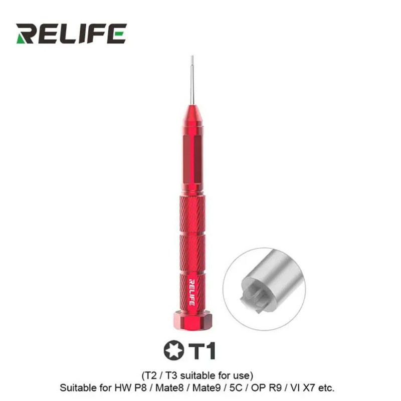RELIFE RL-727 cacciavite Dinamometrico 3D in Acciaio | Estrema Precisione | ROSSO