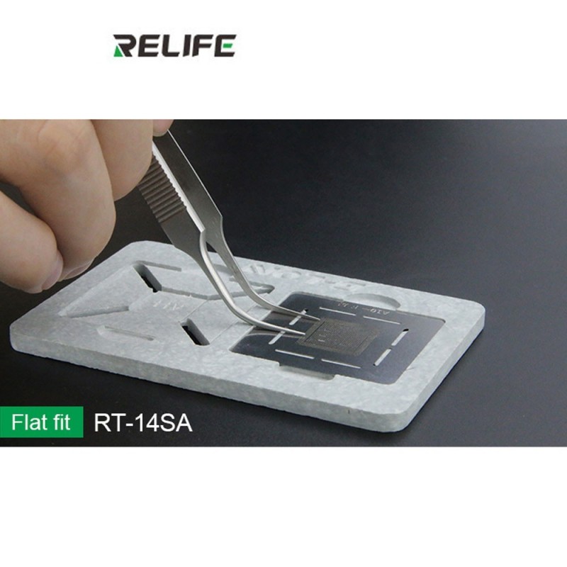 RELIFE RT-14SA Pinza di Precisione con punta Curva