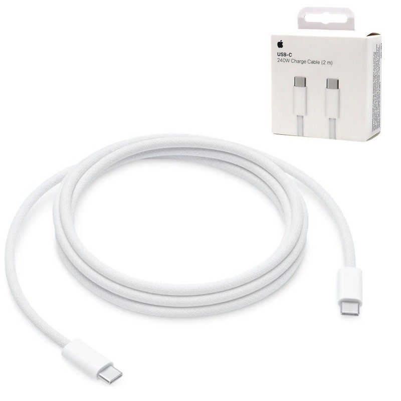 Apple USB-C Charge Cable 240w MU2G3ZM/A Braided Fabric Cable 2m Blister