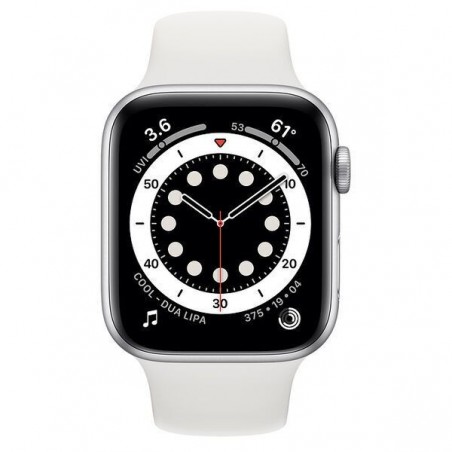 Apple Watch Serie 6 44mm 2020 GPS Silver Cassa in Alluminio Ricondizionato Pari al nuovo
