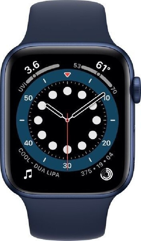 Apple Watch Serie 6 44mm 2020 LTE Blu Navy Cassa in Alluminio Ricondizionato Pari al nuovo 