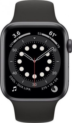 Apple Watch Series 6 44mm 2020 LTE Space Gray Aluminum Case Refurbished Like New