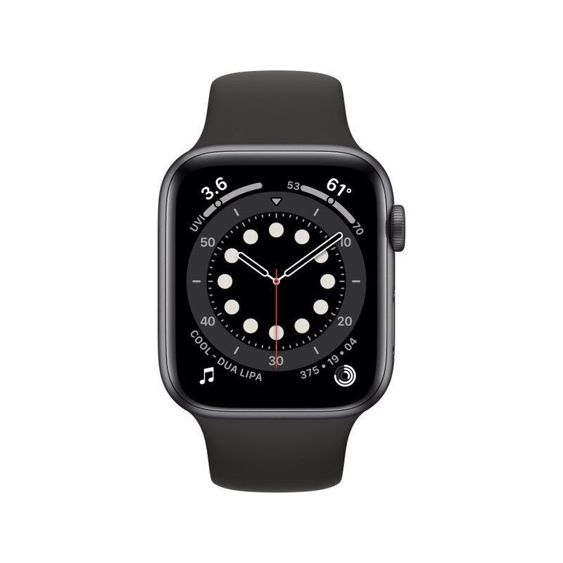 Apple Watch Serie 6 44mm 2020 LTE Space Gray Cassa in Alluminio Ricondizionato Pari al nuovo