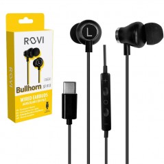 Product image Rovi BULLHORN SE-913 Auricolari a filo Type-C Neri