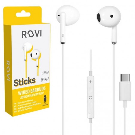 Buy Rounds STICKS SE-912 Auricolari a filo Jack 2,5mm Neri online